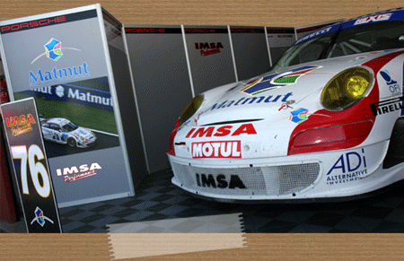 Porsche Imsa Performance au box Porsche Imsa Performance au box