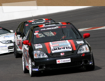 Domination de la Honda Civic d'Objectif 2.30 en T2. Domination de la Honda Civic d'Objectif 2.30 en T2.