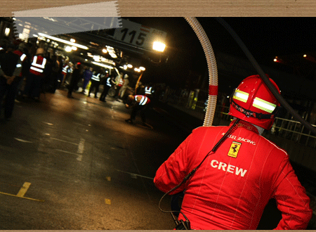 Ravitaillement nocturne du Kessel Racing Ravitaillement nocturne du Kessel Racing