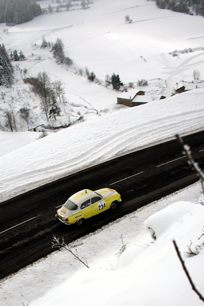 Une Saab en Haute-Loire en 2007