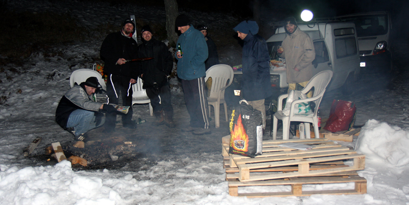 Ambiance merguez dans le Col de lAbl, dans larrire-pays niois