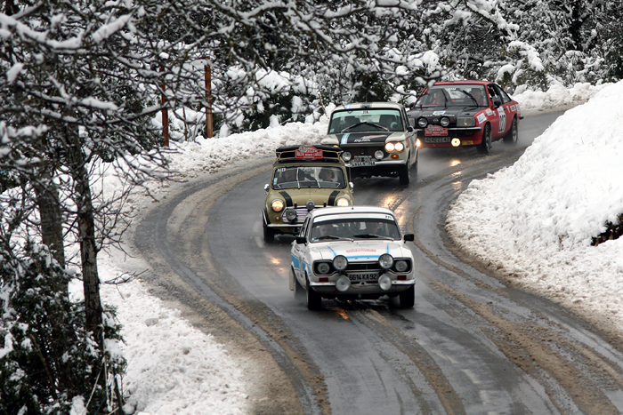 Dans la descente du Col de Carri en 2008