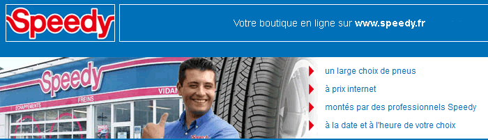 Chez Speedy, notre raison d'être, c'est de servir nos clients, leur satisfaction est notre priorité.