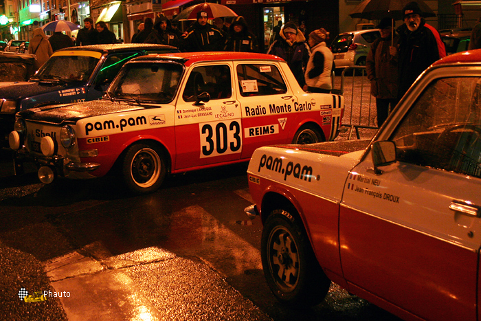 La Simca 1000 Rallye 2 de Dominique Larroque et Jean-Luc Bressand